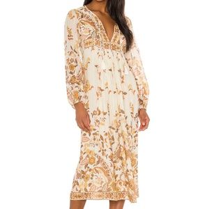 SPELL Hendrix Boho Dress in Cream NWOT Size XS